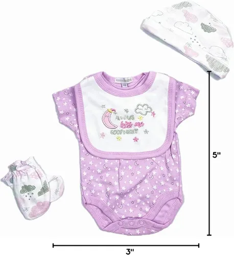 Miniatura 10 de Reborn Baby Dolls Ropa Trajes de 22 pulgadas Accesorios de ropa de niña Juego de 5 piezas para muñecas recién nacidas de 20-23 pulgadas