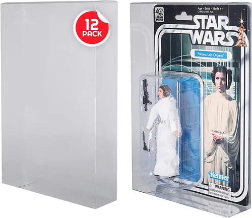 Miniatura 14 de EVORETRO Protector de figura de acción – Paquete de 10 – Compatible con figuras de 6 pulgadas de la serie negra de Star Wars, funda de plástico PET
