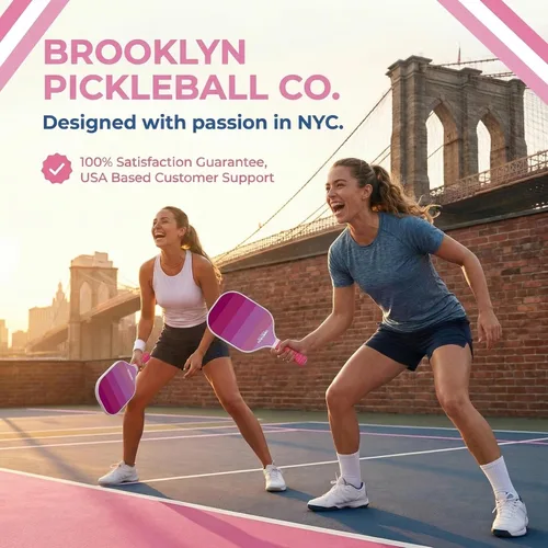 Miniatura 7 de Brooklyn Pickleball Co. – Carbon Fiber Pickleball Paddles – USAPA Approved, Honeycomb Core, Cushioned Grip, Lightweight Design – Single Paddles &