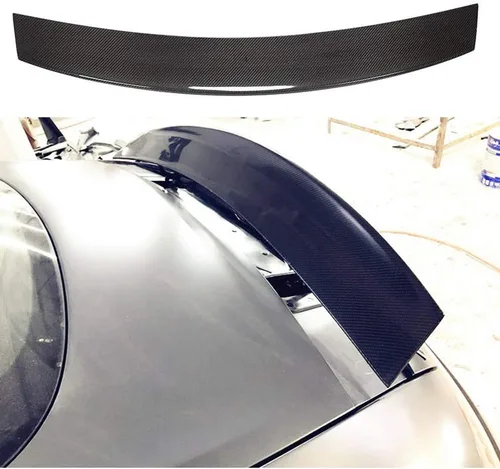 alerón trasero para maletero para Mercedes Benz AMG GT Coupe 2015-2019 de salida de fábrica de fibra de carbono trasera de la tapa del maletero