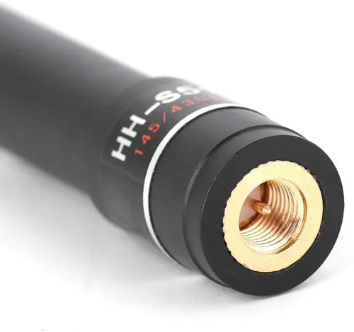 Miniatura 6 de SMA - Antena macho de 144-430 MHz, antena de radio bidireccional, repuesto de doble banda, antena corta Walkie Talkie para VX1R, VX2R, THG71A