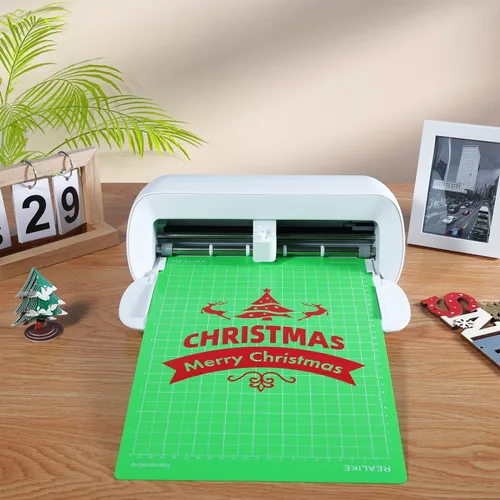 Miniatura 5 de REALIKE Alfombrilla de corte de 8.5 x 12 pulgadas compatible con Cricut Joy Xtra, alfombrillas de corte de agarre estándar verde para accesorios Joy