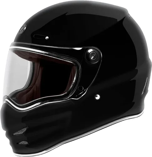 Miniatura 6 de Casco Torc T-9 Retro de Cara Completa Deep Stage Blanco satinado