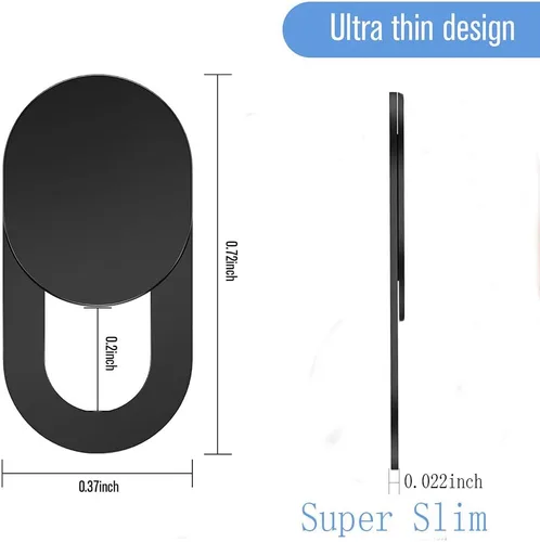 Miniatura 2 de Funda para cámara web, [paquete de 6] Funda ultrafina para cámara web para laptop, compatible con cámara para MacBook, laptop, PC, computadora