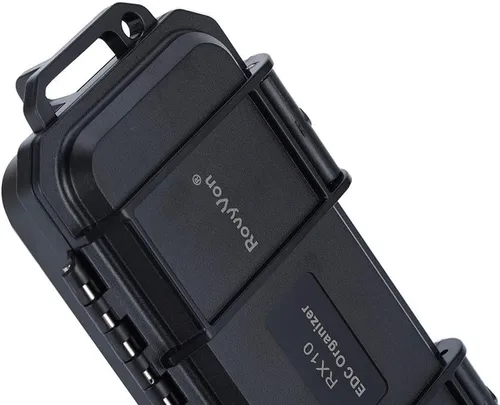 Miniatura 7 de RovyVon RX10 EDC Caja Organizadora de Herramientas, Organizador Pequeño de Almacenamiento para Proteger Equipos y Dispositivos, 1 Pieza, 6.89" x