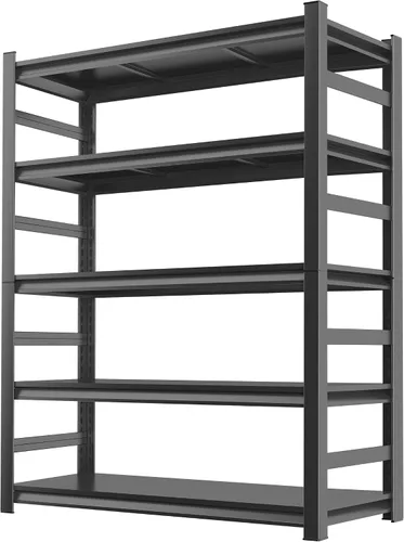 Miniatura 8 de Estantes de cocina de 48 pulgadas de ancho con gran capacidad de almacenamiento, estantes impermeables y resistentes al óxido, estante