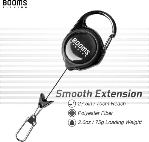 Miniatura 3 de BooMs pesca RG1 Retractor 3 pcs