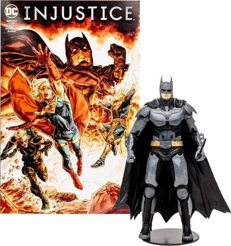 Miniatura 13 de McFarlane Toys - Figura DC Direct Gaming de 7 pulgadas con cómic - Injustice 2 WV1 - Green Arrow Flecha verde
