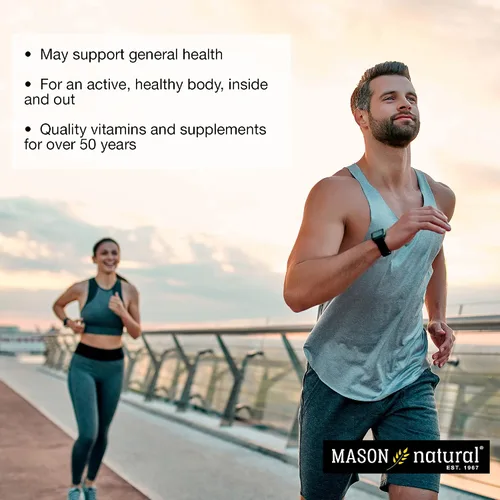Miniatura 6 de MASON NATURAL Vitamina D3 125 mcg (5000 UI) - Apoya la salud general, fortalece los huesos y los músculos, del aceite de hígado de pescado, 50
