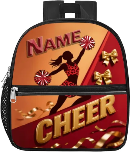 Miniatura 18 de Mochila transparente personalizada para niñas, mochila escolar de porristas de 12 x 6 x 12 pulgadas para mujeres, niños, adolescentes Azul