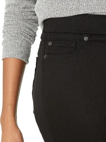 Miniatura 3 de Tienda Essentials Jegging elástico de tiro medio y fácil de poner para mujer (disponible en talla extragrande)