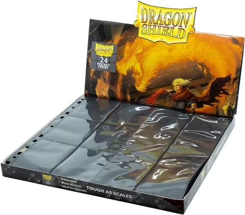 Miniatura 6 de Dragon Shield AT-10301 Portfolio: Carpeta de coleccionistas de 18 bolsillos negro - 50 páginas