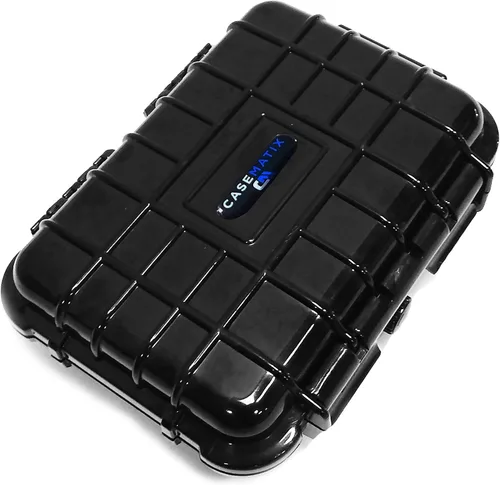 Miniatura 2 de CASEMATIX Funda de viaje compatible con GPS Garmin inReach Messenger Satellite Communicator y accesorios en una carcasa resistente e impermeable