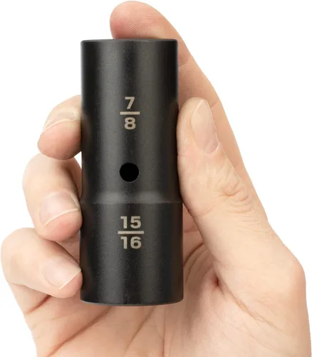 Miniatura 6 de TEKTON 1/2 pulgada Drive 7/8 x 15/16 pulgadas de profundidad pared delgada impacto Flip Socket SIF20909