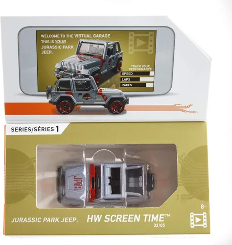 Miniatura 5 de Hot Wheels id Jurassic Park Jeep