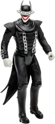 McFarlane Toys DC Multiverse - Figura de acción de Batman Who Laughs de 5 pulgadas, 5 puntos de articulación, línea retro coleccionable de los años