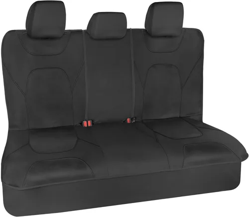 Miniatura 22 de Motor Trend SpillGuard 2 fundas de asiento gris carbón para automóviles y fundas de asiento para camiones – Fundas de asiento de coche impermeables