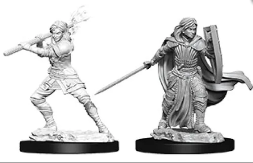 Miniatura 3 de D&D Nolzurs Marvelous Unpainted Miniatures: Wave 8: Human Female Clérigo