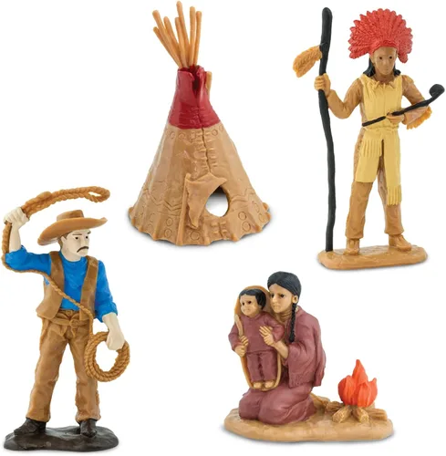 Miniatura 3 de 11 figuras de juguete pintadas a mano, de Safari Ltd (Wild West TOOB)