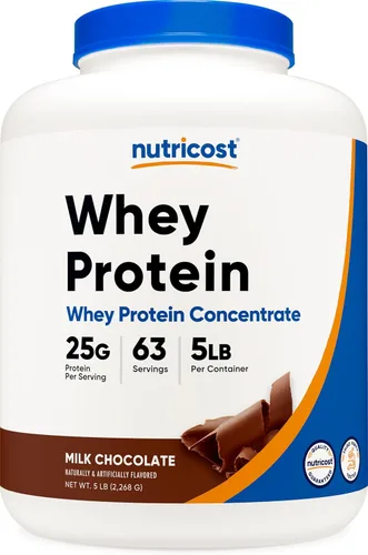 Miniatura 17 de Nutricost - Concentrado de proteína de suero (Chocolate) 2 libras - Sin gluten y sin OMG