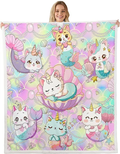 Miniatura 8 de Manfei Manta de señor y señora con purpurina dorada para sofá, manta de cama con corazones brillantes para parejas amantes y adultos, manta de forro
