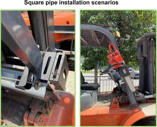 Miniatura 4 de Soporte para motosierra, kit universal de transporte de motosierra para tractores, ATV, UTV, camiones, vehículos utilitarios, adecuado