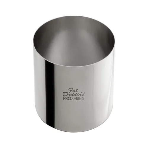 Miniatura 15 de Fat Daddio's Anillo redondo de acero inoxidable para pasteles y pastelería, 2 x 0.75 pulgadas