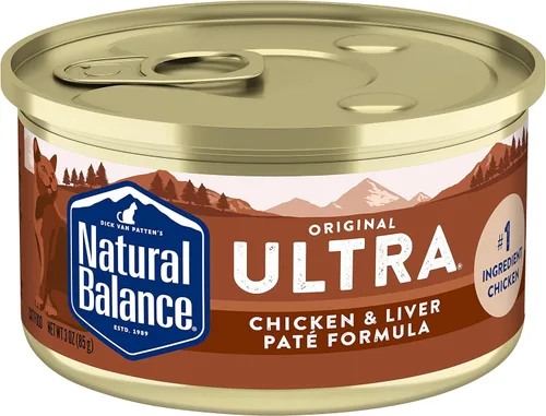 Miniatura 15 de Natural Balance Original Ultra - Alimento enlatado húmedo para gatos, receta de atún y camarones, 5.5 onzas (paquete de 24)