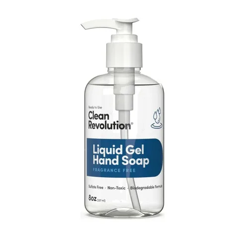 Miniatura 30 de Clean Revolution Jabón de manos en gel líquido, líquido sedoso rico, espuma rápida, enjuague rápido, contiene aceites esenciales reales