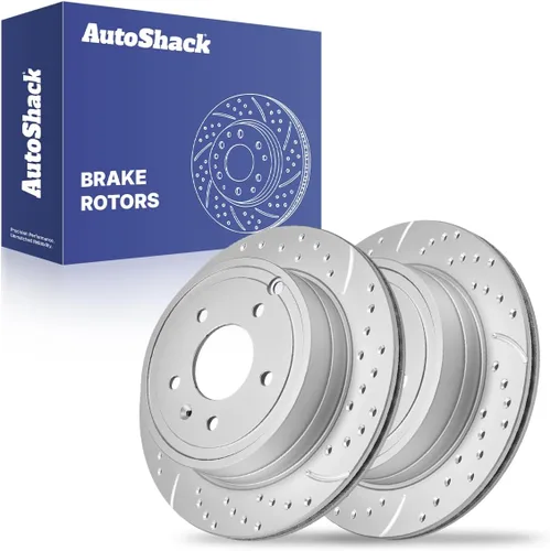 Miniatura 11 de AutoShack Rotores de freno recubiertos Kit de repuesto para Suzuki XL-7 2007-2009 Chevrolet Equinox 2012-2015 Captiva Sport 2008-2010 Saturn Vue