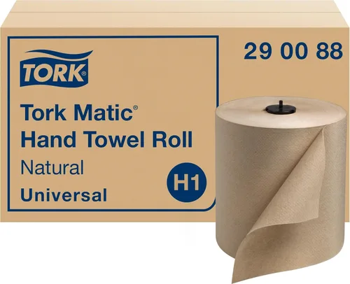 Miniatura 10 de Tork Rollo de toallas de mano blanca H80, Premium, 6 rollos, 8030630 Blanco