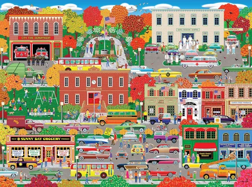 Miniatura 11 de RoseArt - País de origen- Mount Rushmore - Rompecabezas de 1000 piezas para adultos