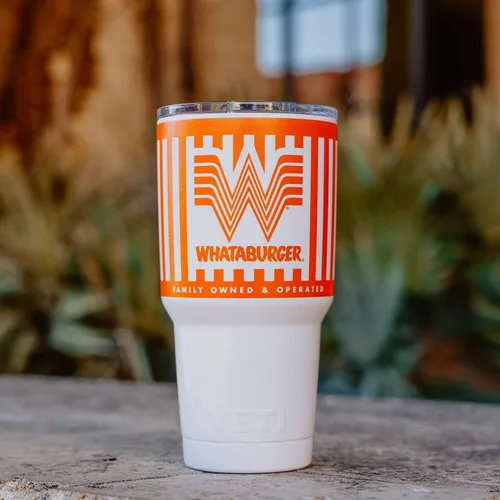 Miniatura 2 de Whataburger Vaso YETI Rambler® personalizado *ENVÍO DIRECTO DESDE