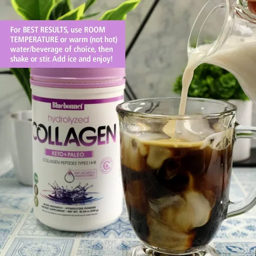 Miniatura 3 de BlueBonnet Nutrition - Colágeno hidrolizado en polvo, apoya el cabello, la piel y las uñas*, sin soja, sin gluten, sin OMG, vacas alimentadas