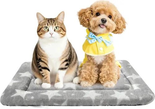 Miniatura 57 de Alfombrilla para Cama de Perro – Almohadilla de Perrera Suave y Cómoda para Jaula – Cama y Almohadilla Duradera para Perros y Gatos – Ideal para Gris