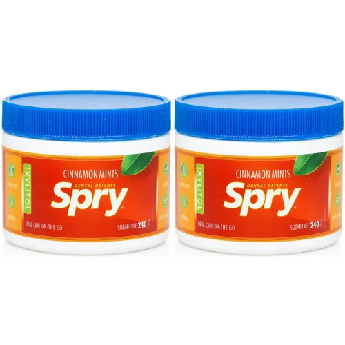 Miniatura 16 de Spry Xylitol Berry Blast - Caramelos sin azúcar, promueve la salud oral, aumenta la producción de saliva, detiene el mal aliento, sin OMG, sin