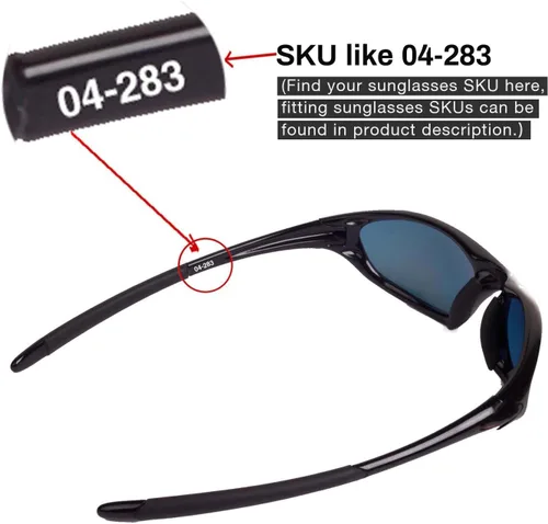 Miniatura 4 de Walleva Lentes de repuesto para gafas de sol Oakley XXOld Twenty (antes de la versión 2011) - 10 opciones disponibles