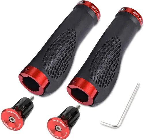 Miniatura 21 de Puños ergonómicos de manubrio de bicicleta, de Topcabin, con amplia superficie de agarre