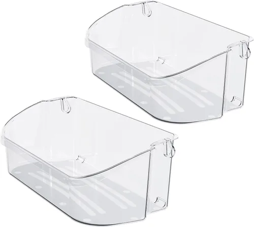 Miniatura 10 de HECASA 240356402 AP2549958 - Estante para puerta de refrigerador compatible con frigidaire frigidaire, reemplazo ligero y transparente, 1 unidad