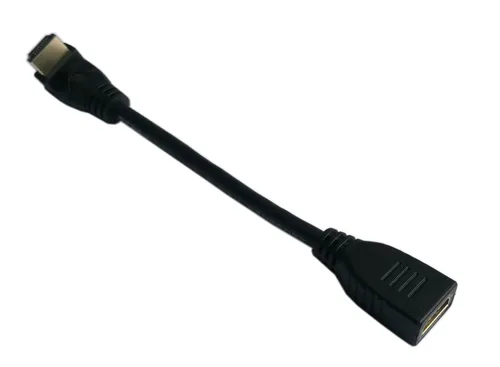 Miniatura 6 de Cable derecho vertical HDMI de 5 pulgadas en ángulo ascendente de 90 grados, compatible con 4K @60Hz, alta velocidad, HDMI 2.0 listo, UHD, Ethernet