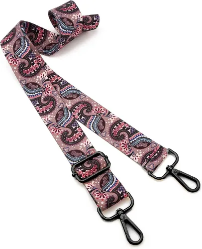 Miniatura 10 de ZOOEASS Hebillas de níquel Correa ancha para el hombro ajustable de repuesto para cinturón de pistola, hebilla de guitarra estilo bandolera