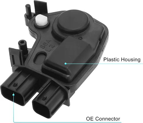 Miniatura 5 de X AUTOHAUX Motor de accionamiento de cerradura de puerta delantera izquierda lado del conductor para Honda Civic para Acura CR-V Element Accord 2