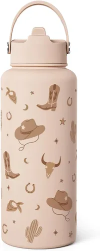 Miniatura 29 de Regalos cristianos para mujeres, botella de agua inspiradora de acero inoxidable de 32 onzas con aislamiento con tapa, regalos religiosos para mamá