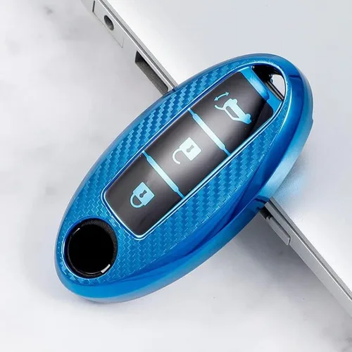 Miniatura 10 de Funda de TPU para llave de coche, para Nissan Qashqai X-Trail T31 T32 Note Juke J10 J11 Tiida Altima Pathfinder Murano Kicks para Infiniti B-green