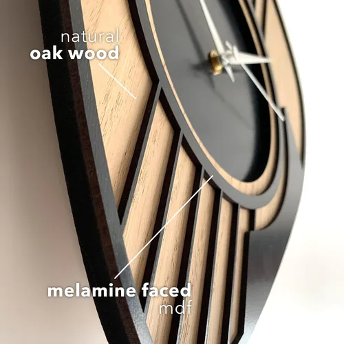 Miniatura 5 de goodtime Reloj de guitarra de madera, regalo de músico, reloj para hombres, regalo de guitarra, decoración de cueva de hombre, decoración de sala