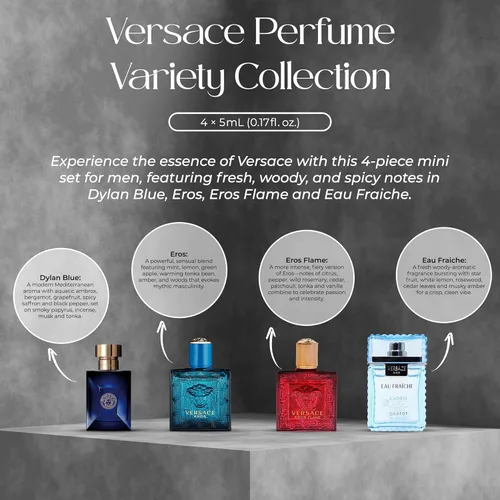 Miniatura 2 de Versace Set de regalo mini de 4 piezas para hombre