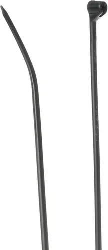 Miniatura 3 de Thomas & Betts TY23MX - Sujetacables negros de 4 pulgadas, resistencia a la tracción de 18 libras, púas de acero inoxidable y posiciones de bloqueo
