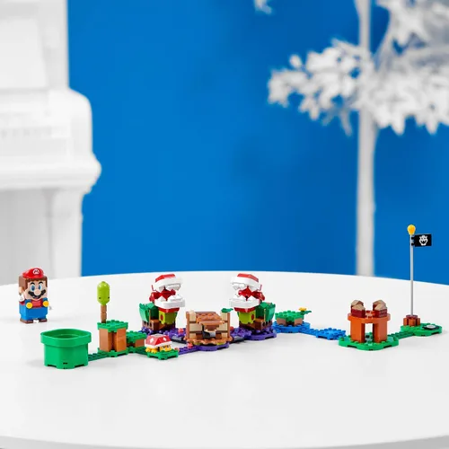 Miniatura 7 de LEGO Super Mario Piranha Plant Puzzling Challenge Expansion Set 71382 Kit de construcción; juguete único para niños creativos, nuevo 2021