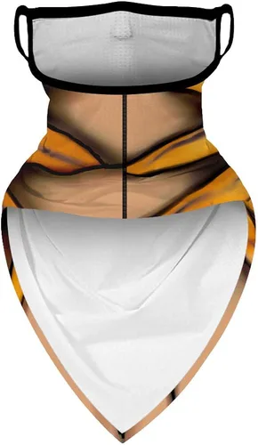 Miniatura 5 de YAYOUREL - Bufanda para el cuello máscara facial pañuelos para hombres y mujeres protección frente a la radiación solar en verano pasamontañas