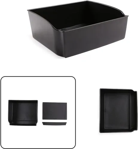 Miniatura 8 de Caja de almacenamiento para reposabrazos de automóvil, accesorios compatibles con Toyota Hilux REVO Hilux SR5 AN120 AN130 120 130 2015-2020